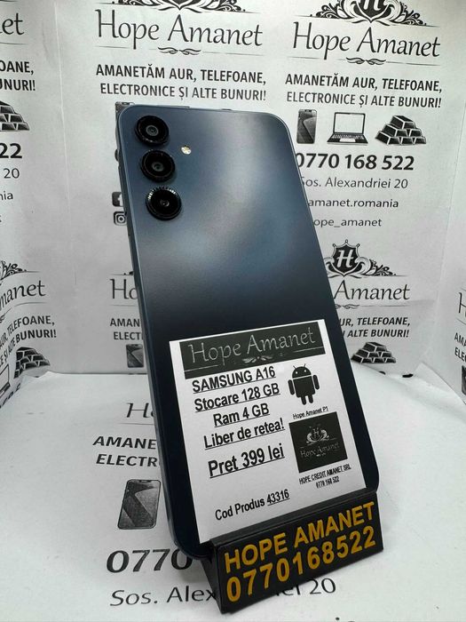 Hope Amanet P1/ SAMSUNG A16 / COD 43316