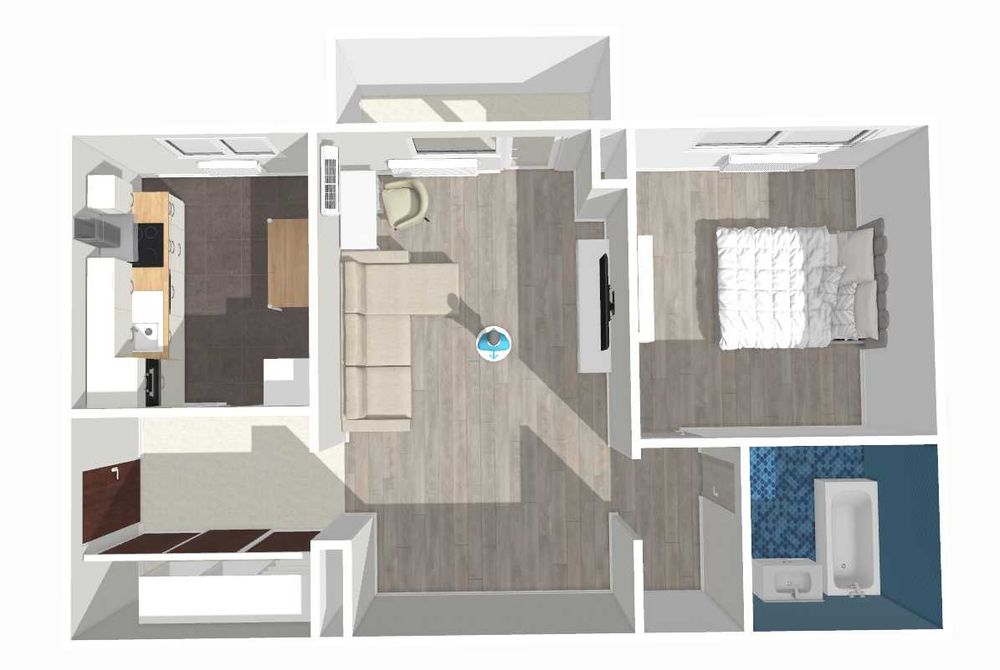 Proprietar, vand 2 camere Mihai Bravu