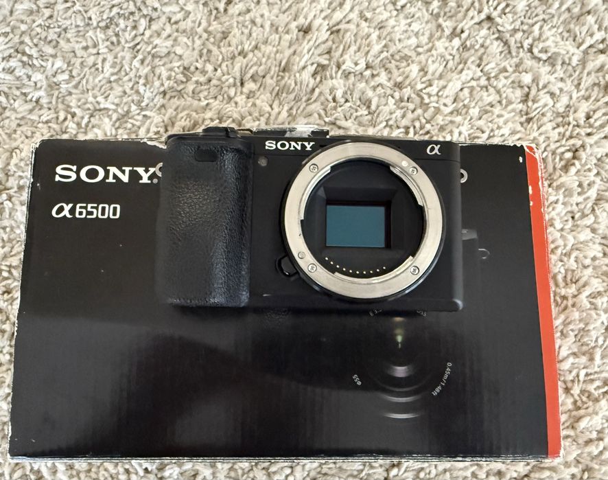 Vand schimb sony a6500 stabilizare 5 axe impecabil ca nou
