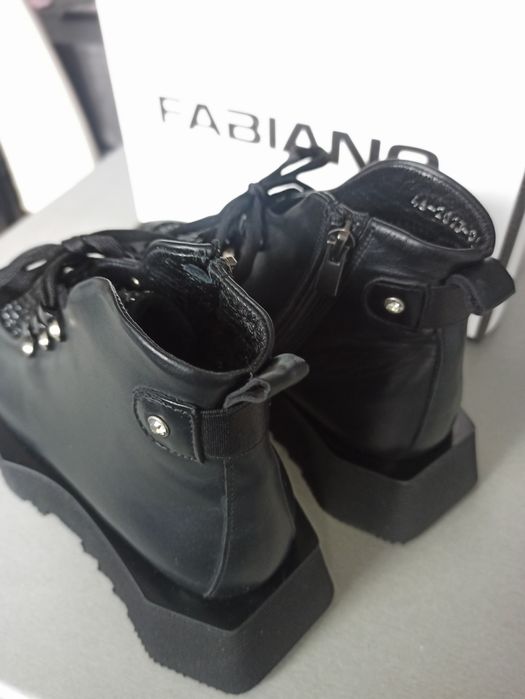 Дамски боти Fabiano естествена кожа,38н.
