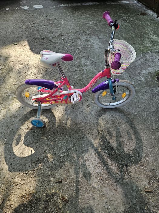 Bicicleta Copii Polar Icecream - 16 Inch, Roz-Mov
