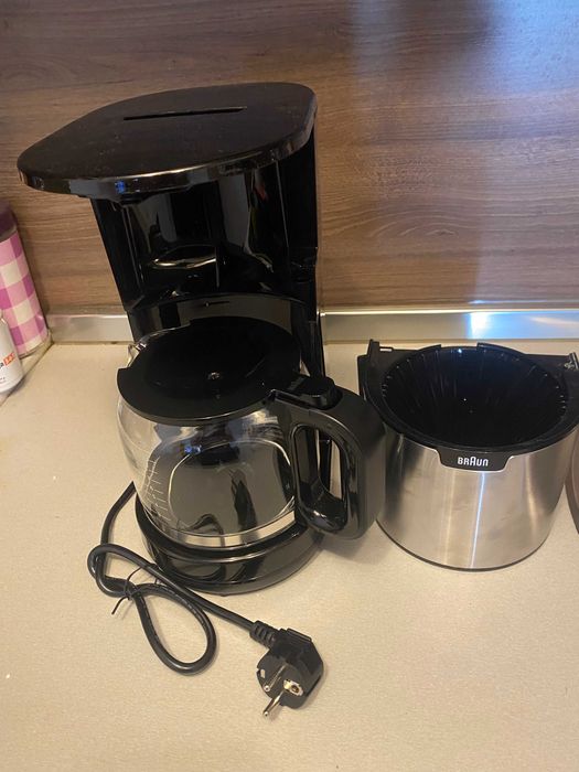Braun PurShine 1000W – Кафе машина с Aroma кана – Отлично кафе у дома