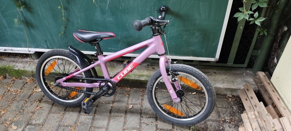 Bicicleta copii CUBE CUBIE 160 RT ROSE CORAL roti 16