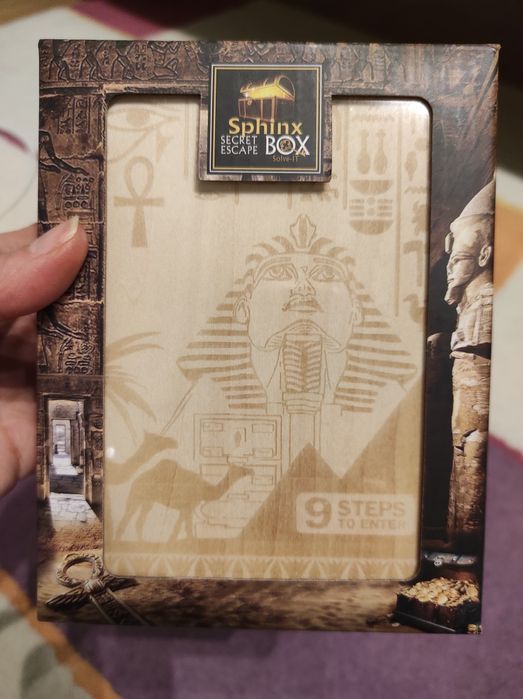 3D пъзел- Secret Escape Box Sphinx