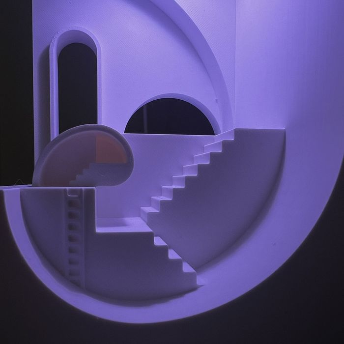 Декоративна лампа - златно сечение