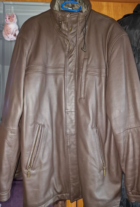 Geaca piele naturala moale, bărbați 70 lei