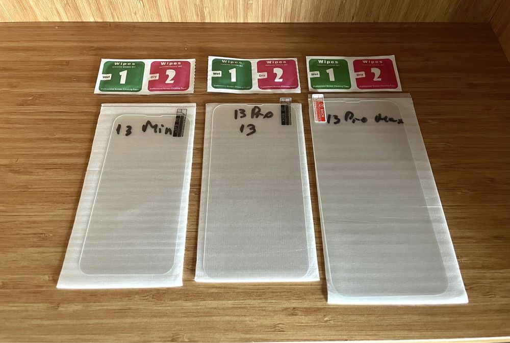 Vand folie sticla transparenta iphone xs,11,12,13,14 plus,15pro max