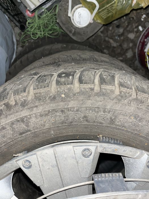 Продам диск арбузики на 13 с 8 резинами