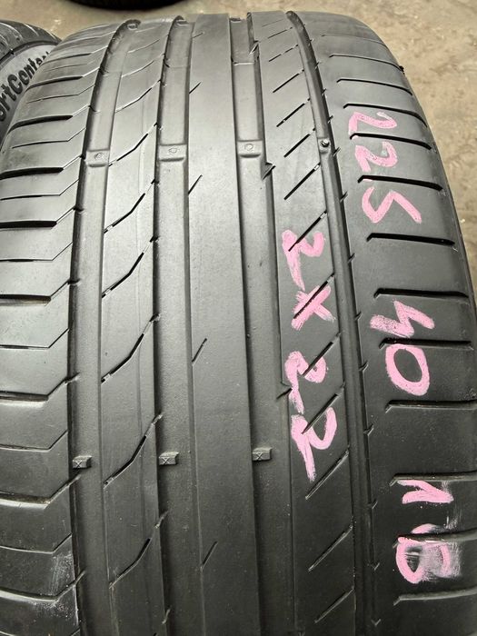 2x Anvelope Vara 225/40 R18 - Continental Conti Sport Contact 5