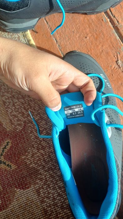 Продам велотуфли shimano MT301