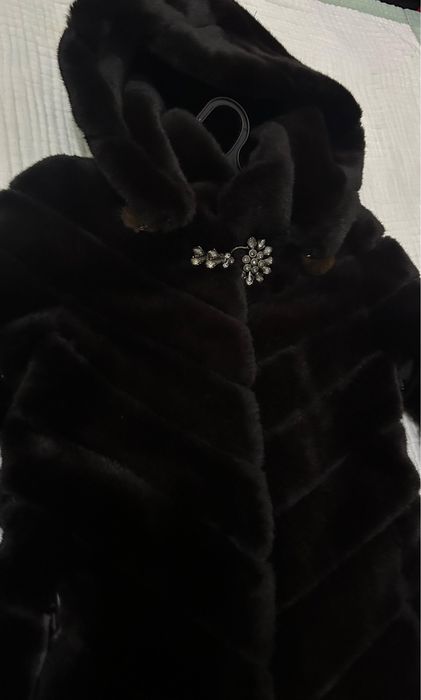 Шуба с капишоном