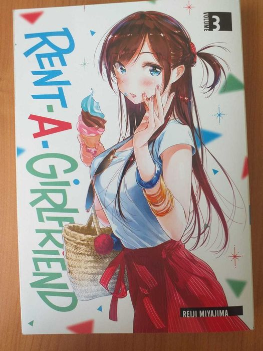 Manga Rent a Girlfriend de vanzare, primele 5 volume