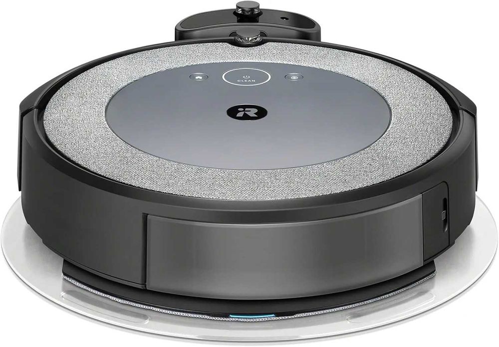 Прахосмукачка робот iRobot Roomba Combo i5 за сухо и миеща КАТО НОВА