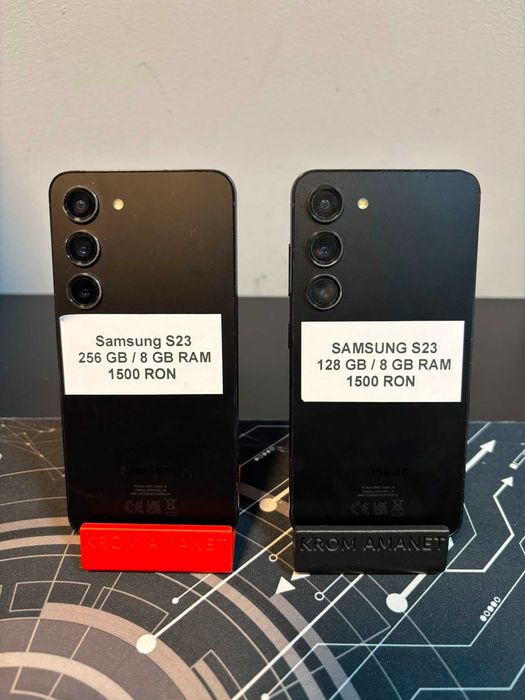 Samsung S23 / 128 GB / 8 GB RAM / Garantie * Krom Amanet Margeanului *