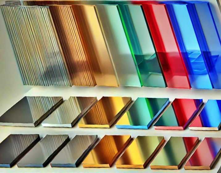 Oglinda acrilica  2MM, 3MM, 5MM din PMMA extrudat, diverse culori