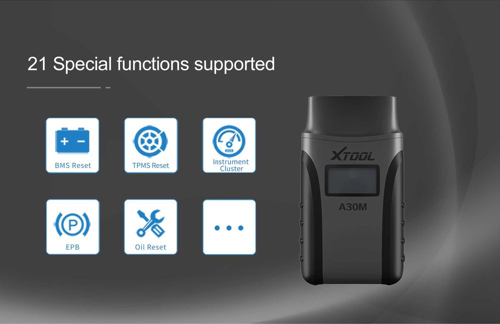 Профессиональный автосканер Xtool A30M