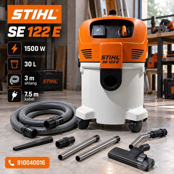 Pliisos Texnik changyutgich STIHL SE 122 E Технический пылесос