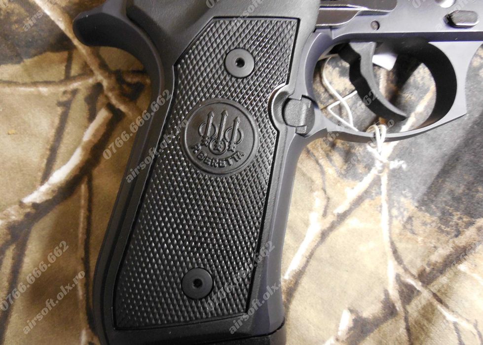 Pistol Airsoft Beretta TITAN!! [Model CO2 Ultra-Modificat] + Munitie