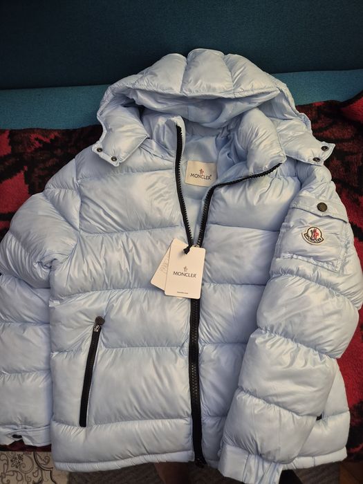 Geacă Moncler blue