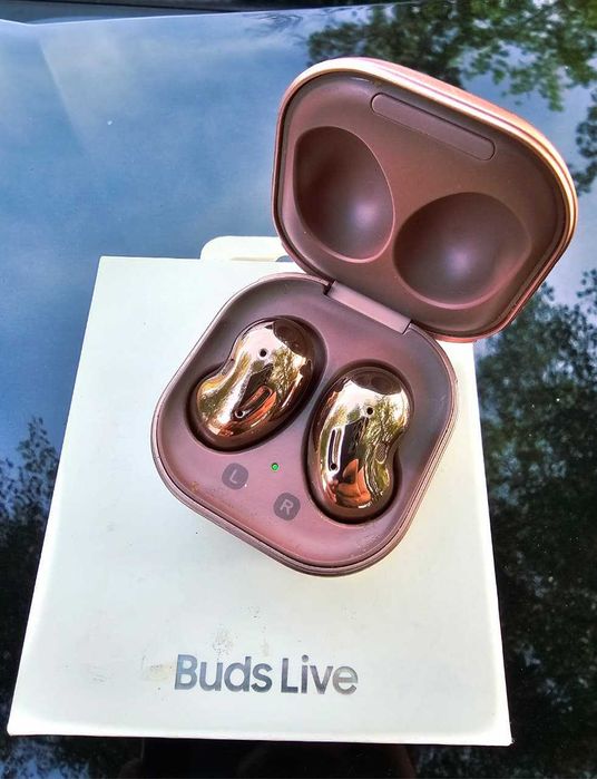 наушники samsung Buds Live Bronz