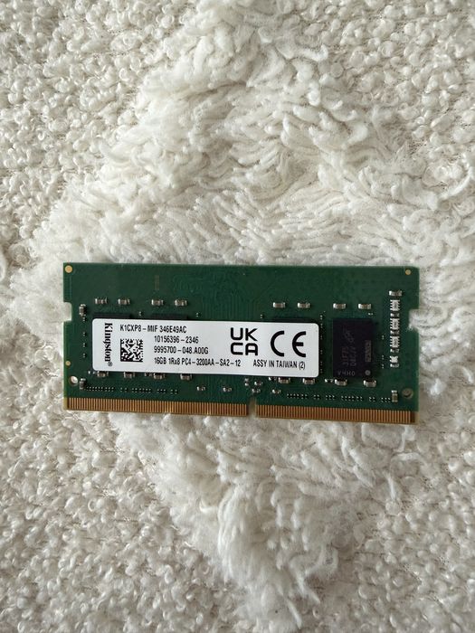 RAM kingston de 16 GB pt laptop