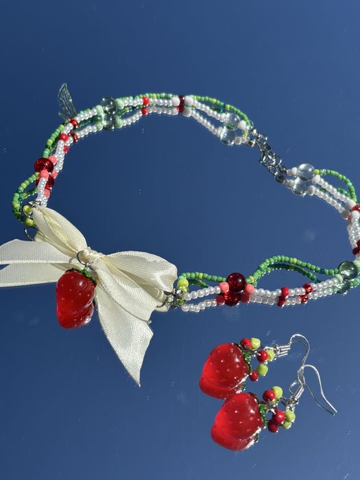 Lant si cercei handmade