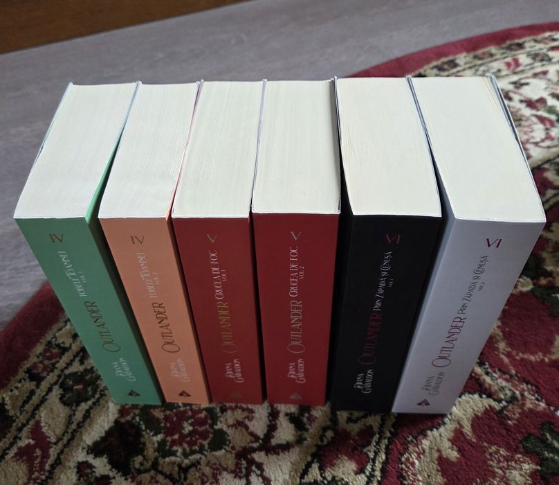 Outlander - Diana Gabaldon - 6 volume, noi, impecabile