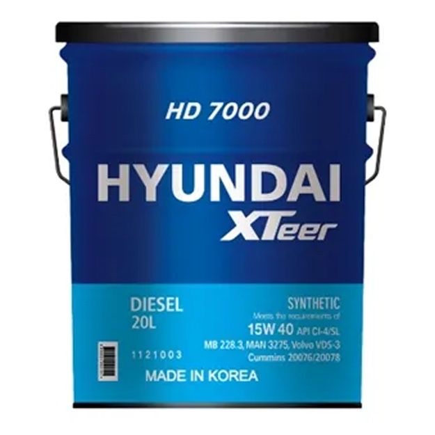 HYUNDAI XTeer HD 7000 CI-4 15W-40 20L