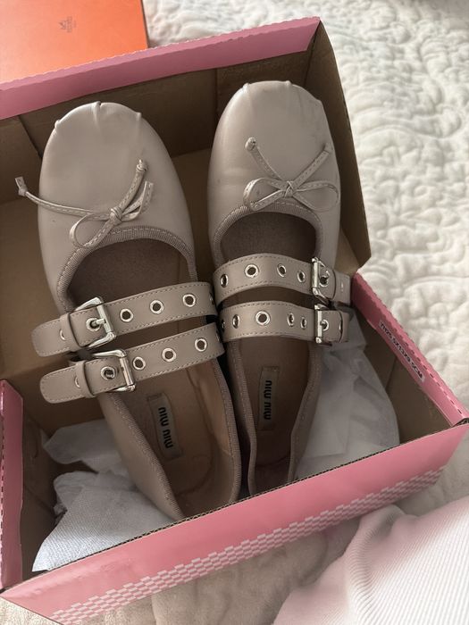 Балетки  miu miu