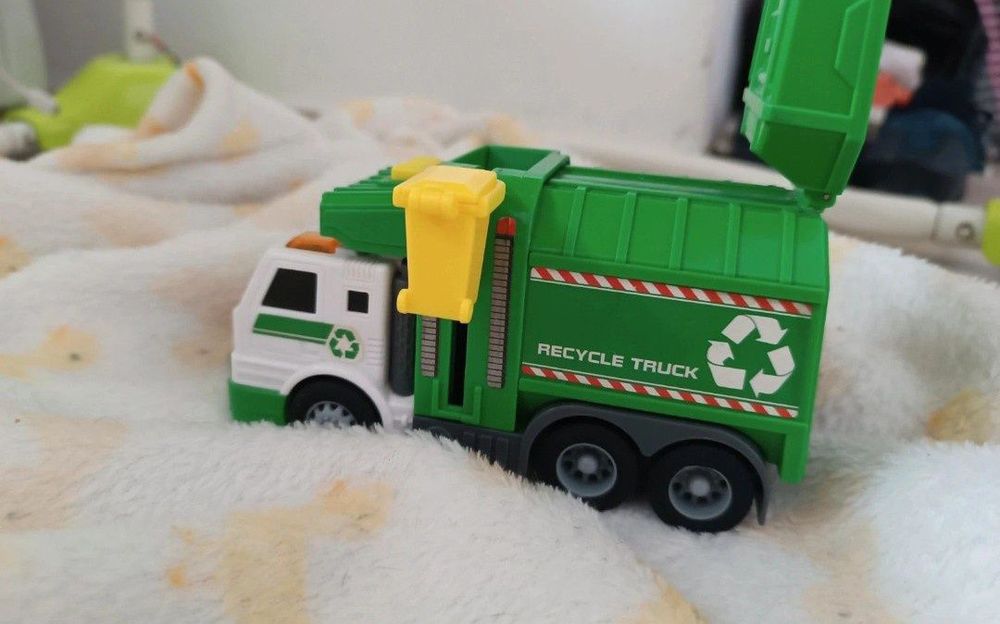 Camion de gunoi Dickie,cu sunete și lumini