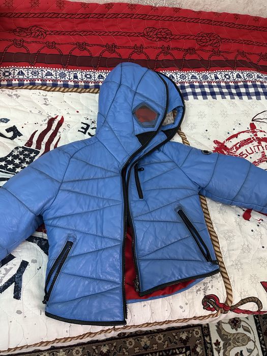 Куртка кожаная детская