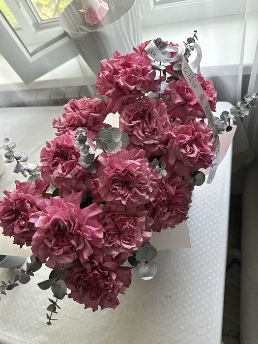 Нежные цветы в коробке