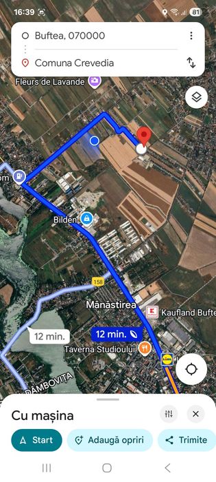 Teren 2271 mp intravilan PARTIAL CONSTRUIBIL