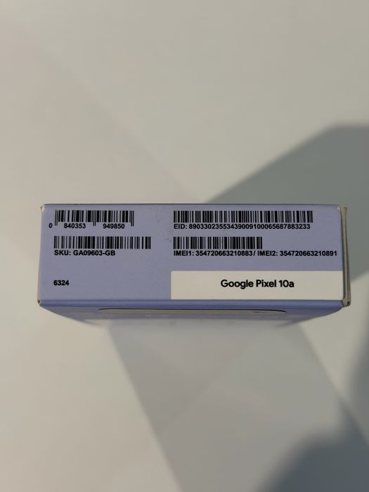 Vand Google Pixel 10a Sigilat