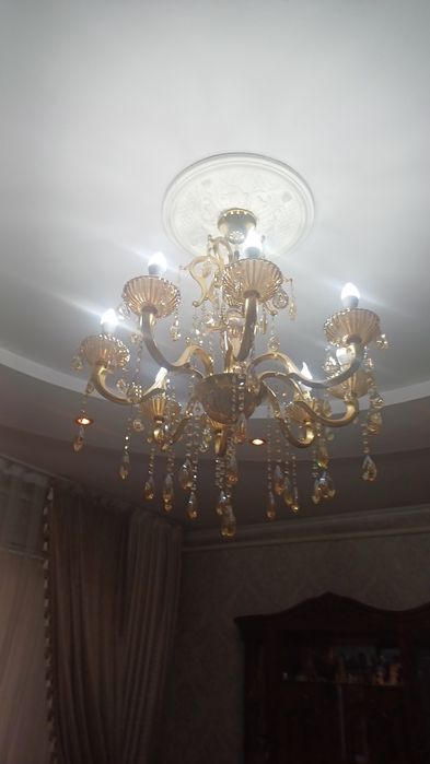 Екі люстра бағасы  35000