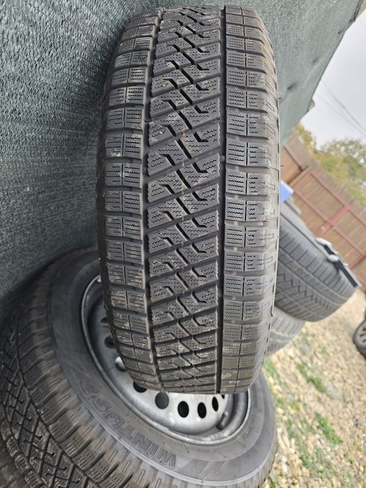 Jante tabla R 16c 5×100 Cauciucuri iarna 195 60 R16C