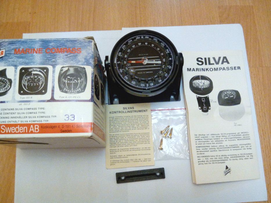 Busola SILVA LB33, busola nautica, busola marina, busola yacht,salupa