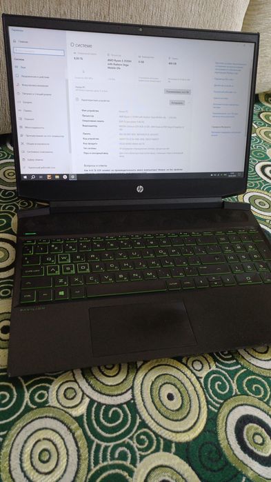 HP Pavilion Gaming Laptop
model:15ec0031ur