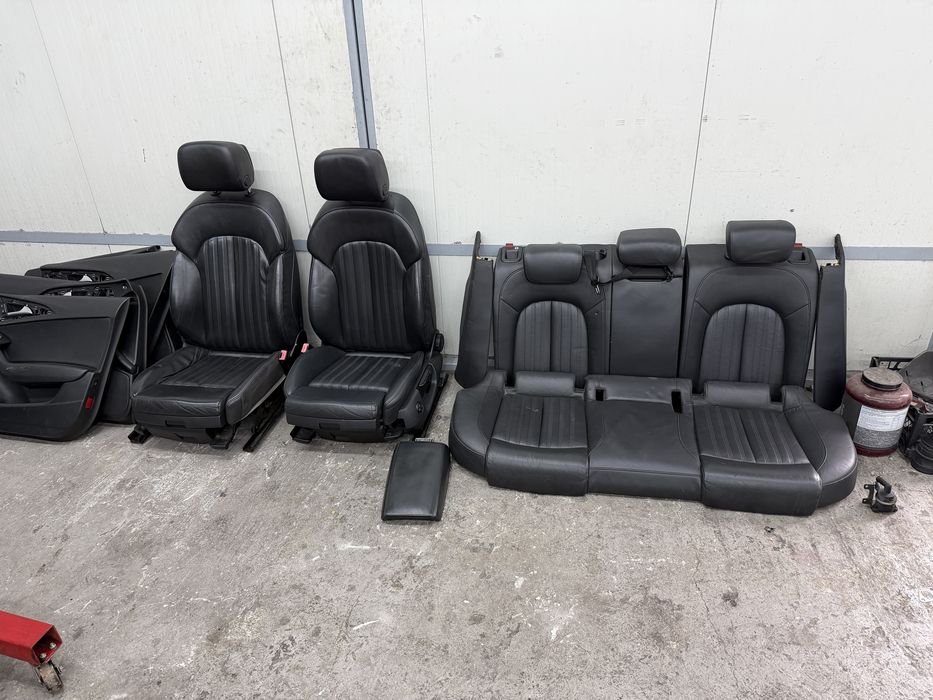 Кожен S Line салон за Audi A6 4g, Ауди А6