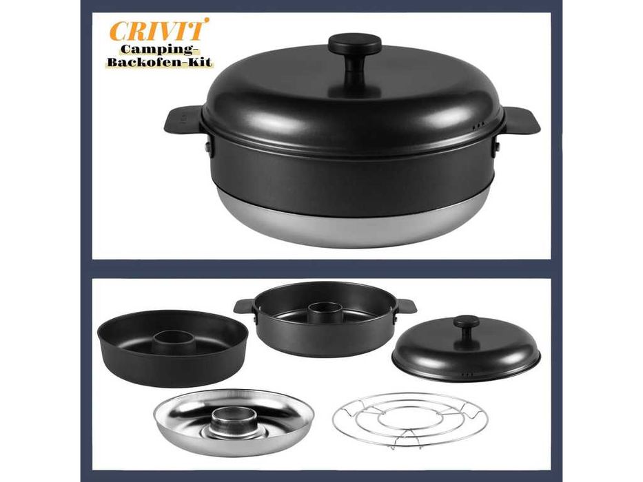 НОВИ! Фурна за къмпинг 5 части Crivit