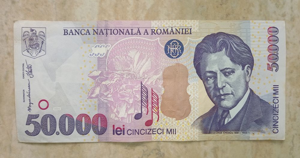 Bancnote vechi din anii 2000