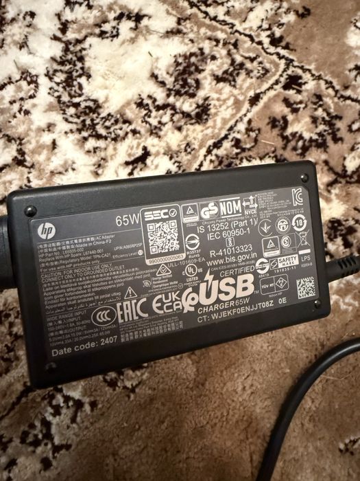 Incarcator USB Tip C HP 65W original NOU