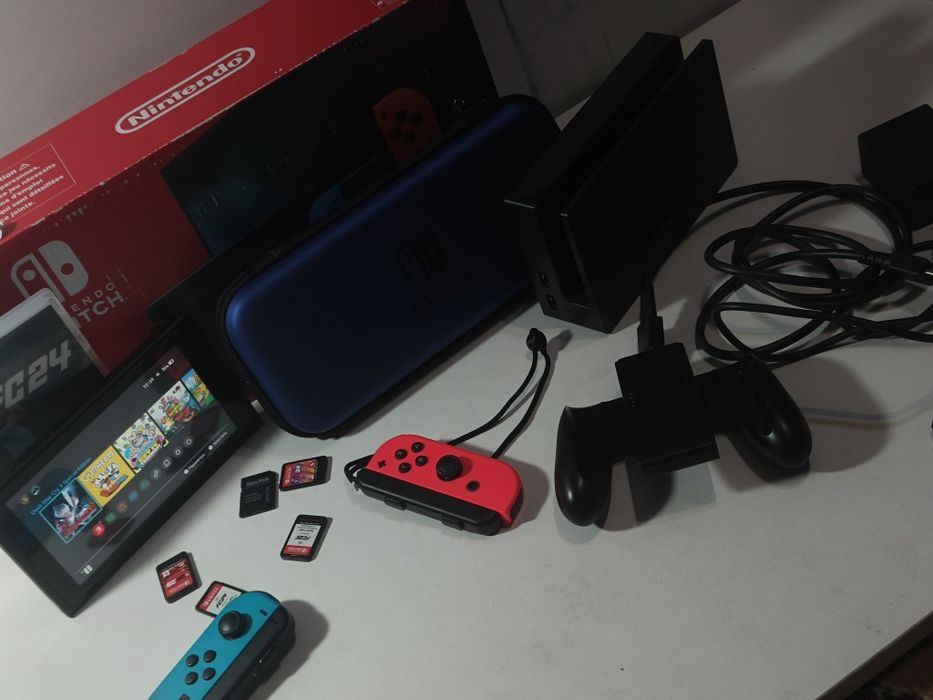 Прошитый nintendo switch V2