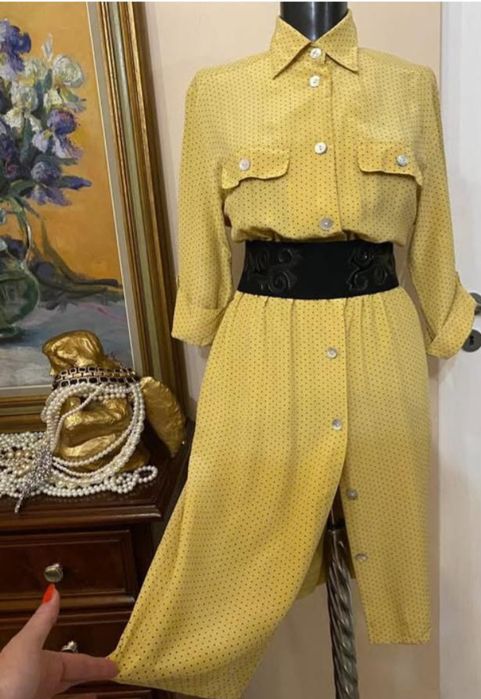 Rochie din mătase naturală