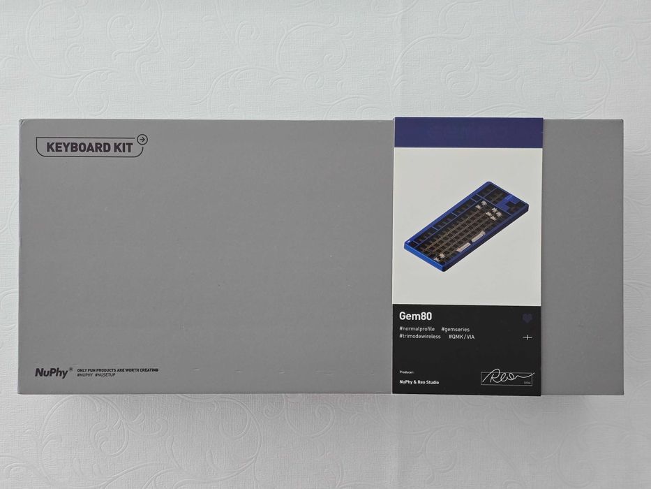 Tastatură Nuphy Gem80 - Mystic Indigo