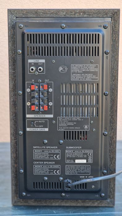 Boxe Yamaha NX-E800 si subwoofer SONY