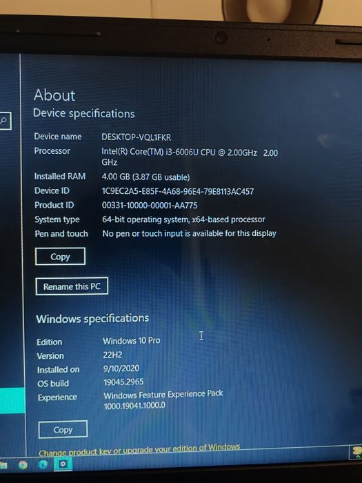 Laptop Dell Inspirion 15 3000Series Core I3