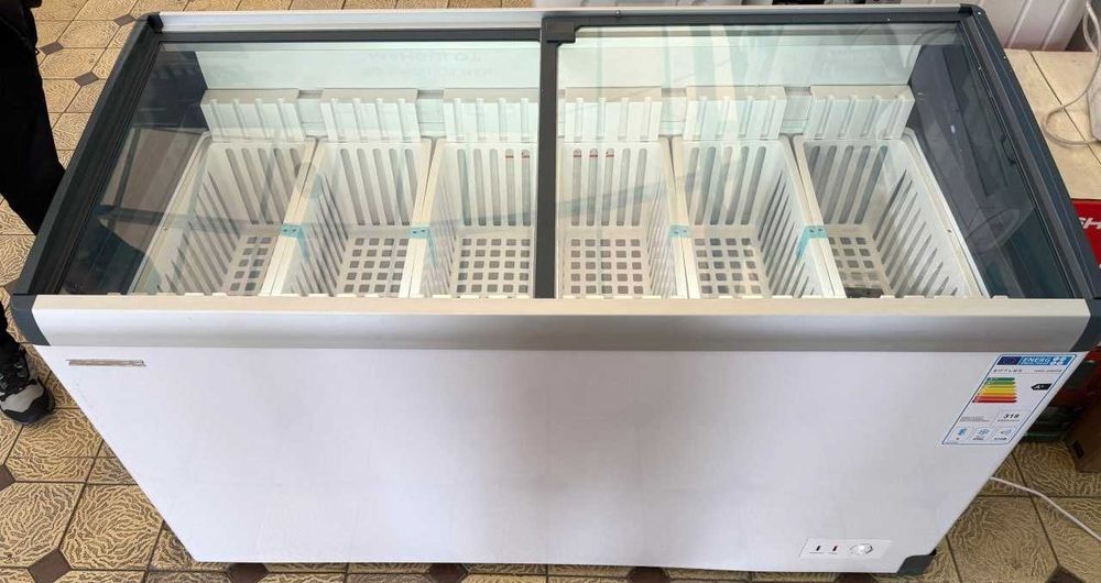 Морозильник ZIFFLER INVERTOR HSD-456GW Скидка !!!