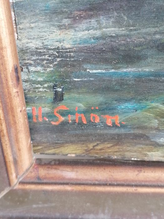 Български картини с подпис Р Неделчев