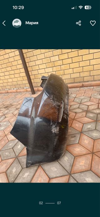 Бампер на мазда 6